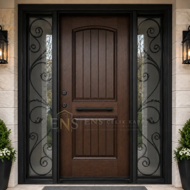 premium-ahşap-villa-kapisi-modelleri