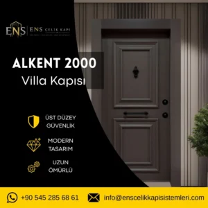 Alkent 200 villa kapısı