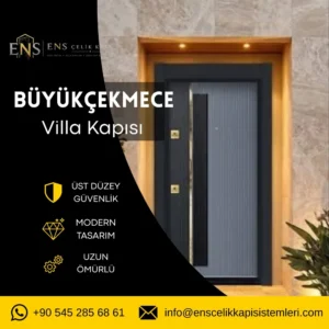 Büyükçekmece villa kapısı