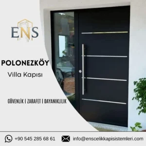 Polonezköy villa kapısı