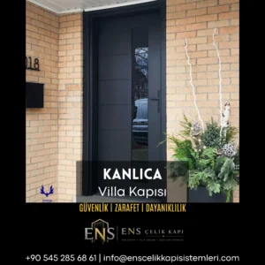 Kanlıca villa kapısı