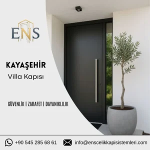 kayaşehir villa kapısı